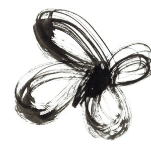 tekening-oost-bndische-inkt-vlinder